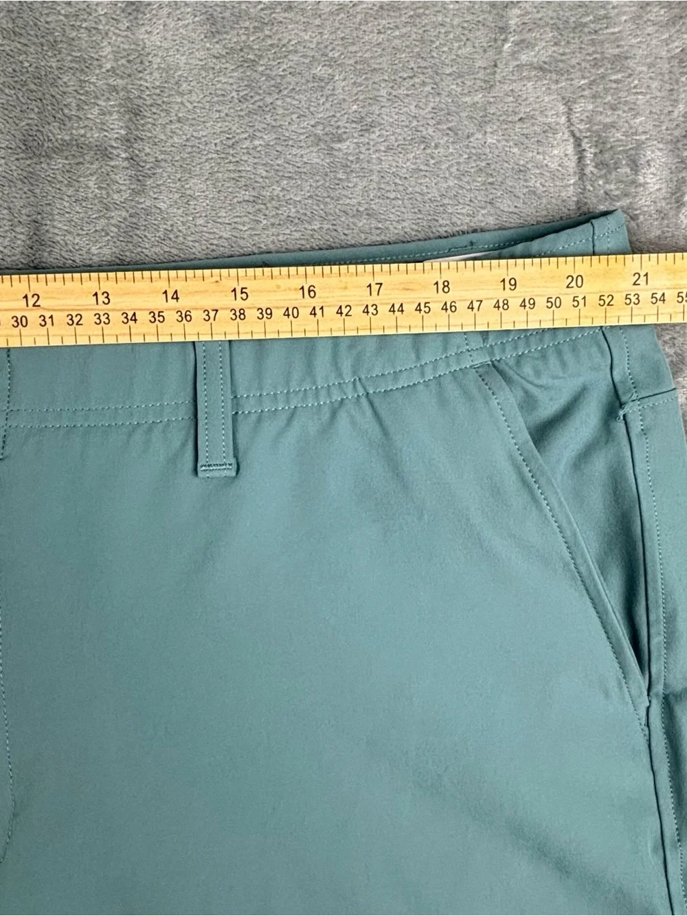 Under Armour Pants Mens 42X32 Green Blue UA Drive‎ Tapered Golf (Fit 42X31)